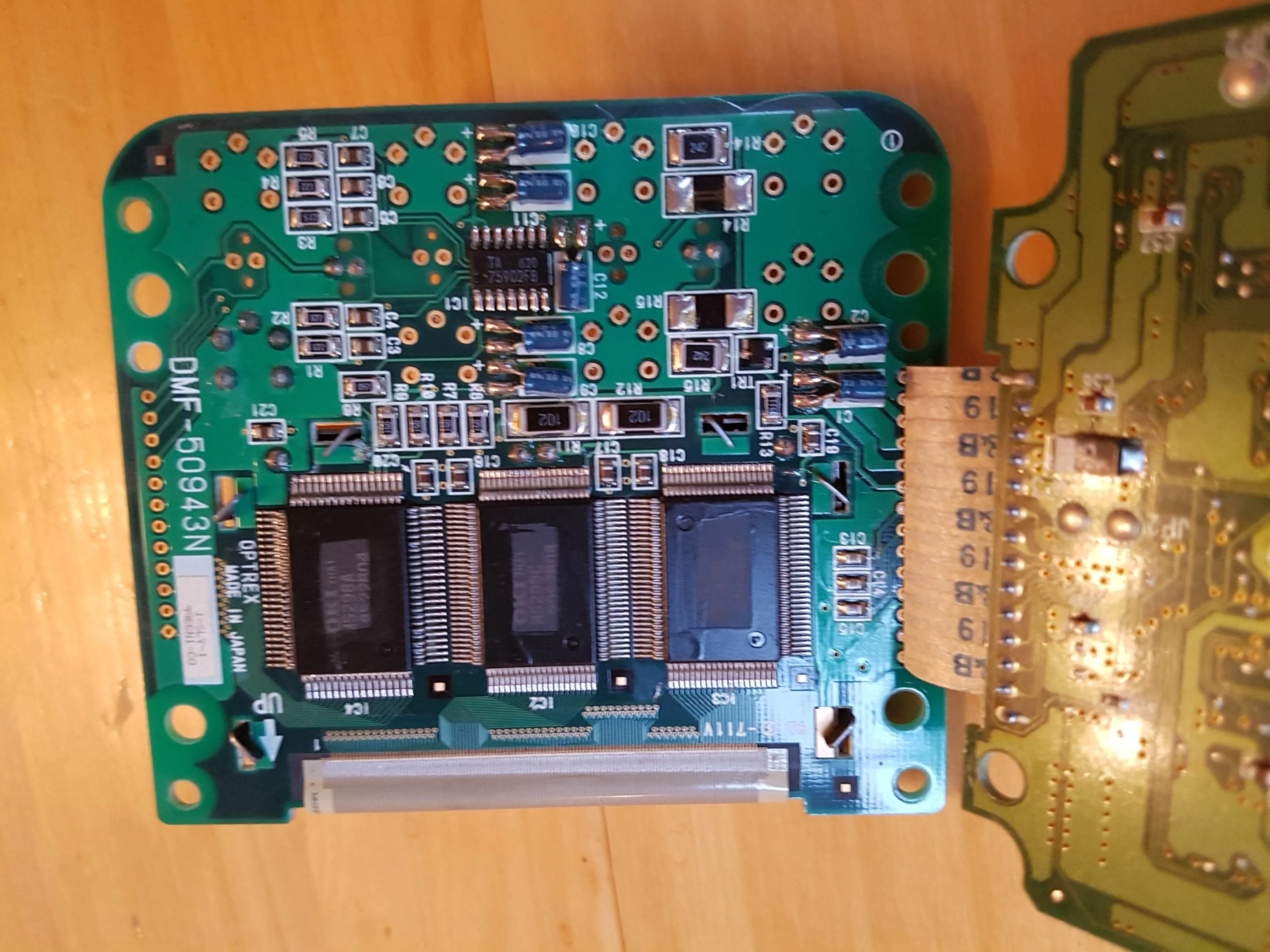 Graafmachine reserveonderdelen SK450LC LCD-displaymodulecontroller Blauw scherm Achtergrondverlichting voor graafmachinecontroller