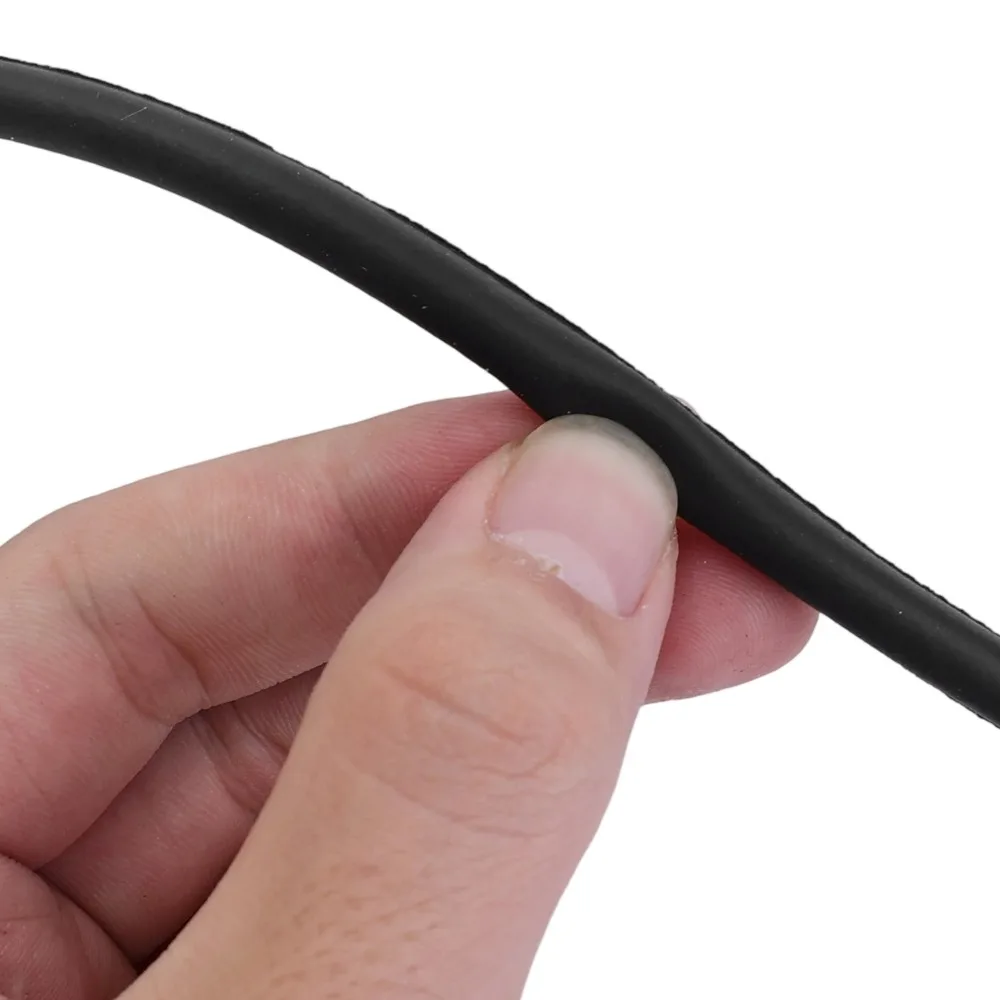 سيارة غطاء خزان الوقود ختم الشريط D-شكل العالمي EPDM سدادة مطاطية طوقا 90 سنتيمتر مقاوم للماء الغبار ذاتية اللصق اكسسوارات السيارات