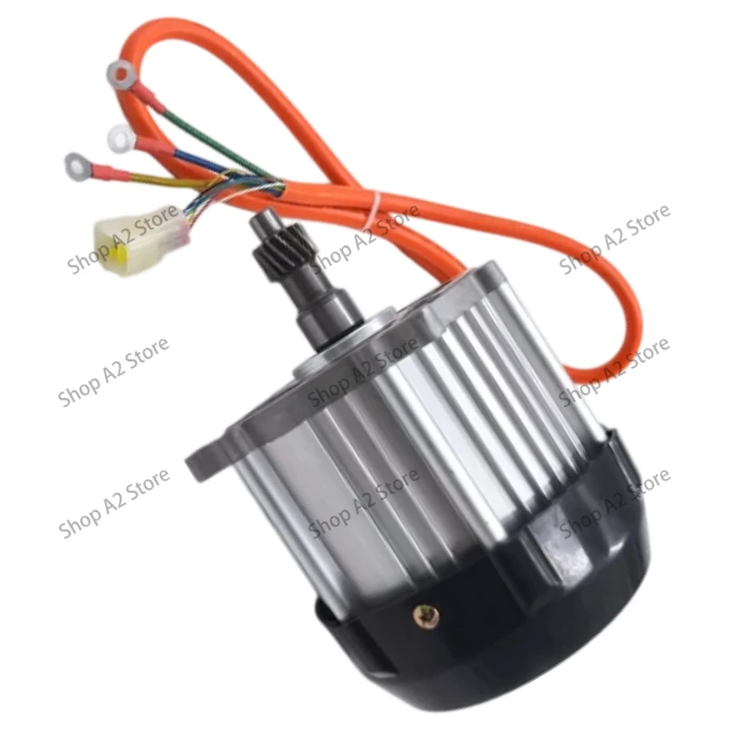 H7 Brushless DC Differential Motor, 60V 72V 2000W 2500W Permanent Magnet Synchronous High-Speed Pure Copper Motor