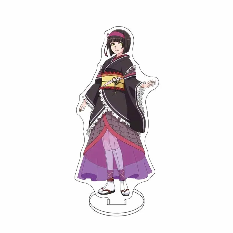 أنيمي Tsukimichi-Moonlit Fantasy Makoto Misumi Tomoe الدائمة المفاتيح الشكل الاكريليك حامل الرجال نموذج لوحة حامل سطح المكتب ديكور