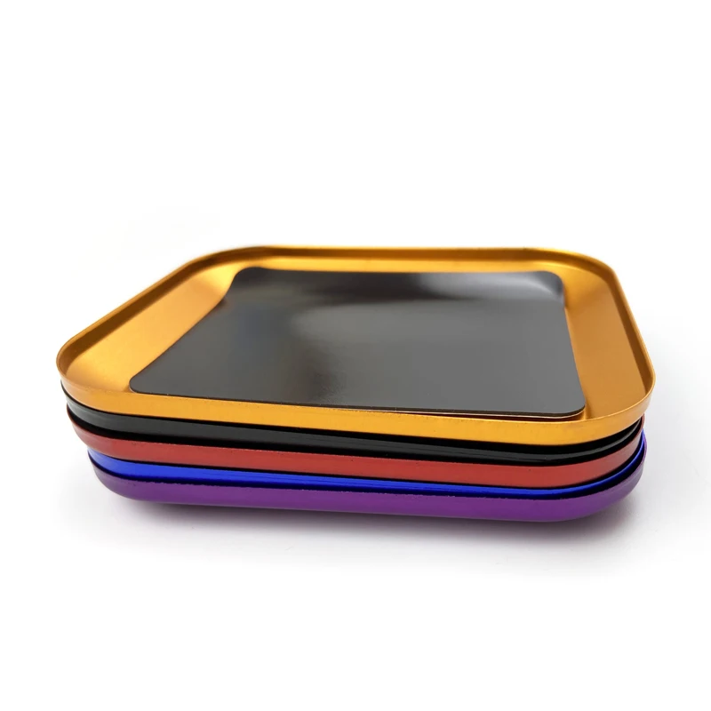 Narzędzie do naprawy RC Aluminiowa magnetyczna taca na śruby do samolotu Samochód Łódź Gąsienica Oś SCX10 D90 D110 Narzędzie do naprawy modeli