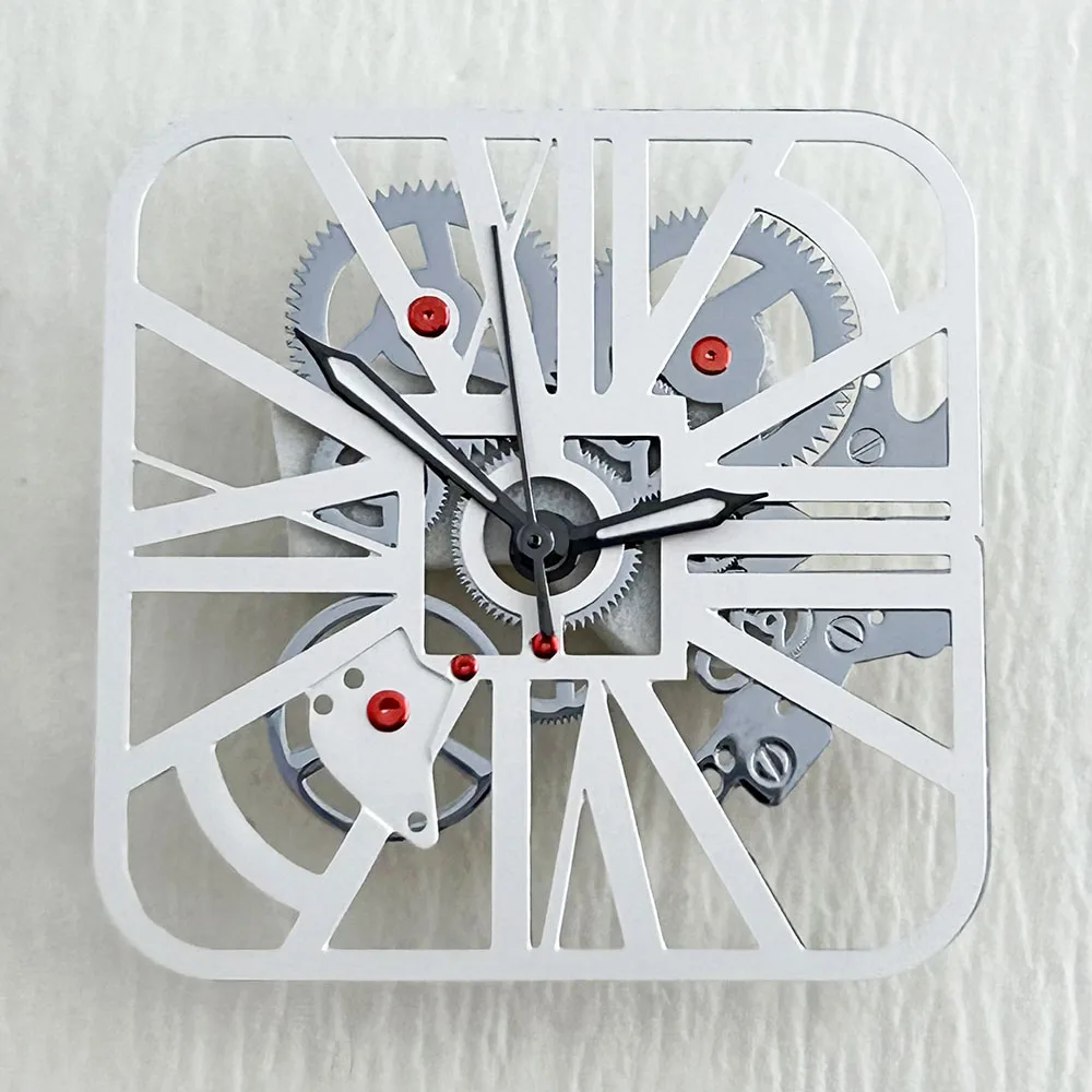 NH70 Dial Man's Watch Dial Hollowed out Dial 27mm Square Dial Roma Dial No logo fit NH70 movement Repair tools
