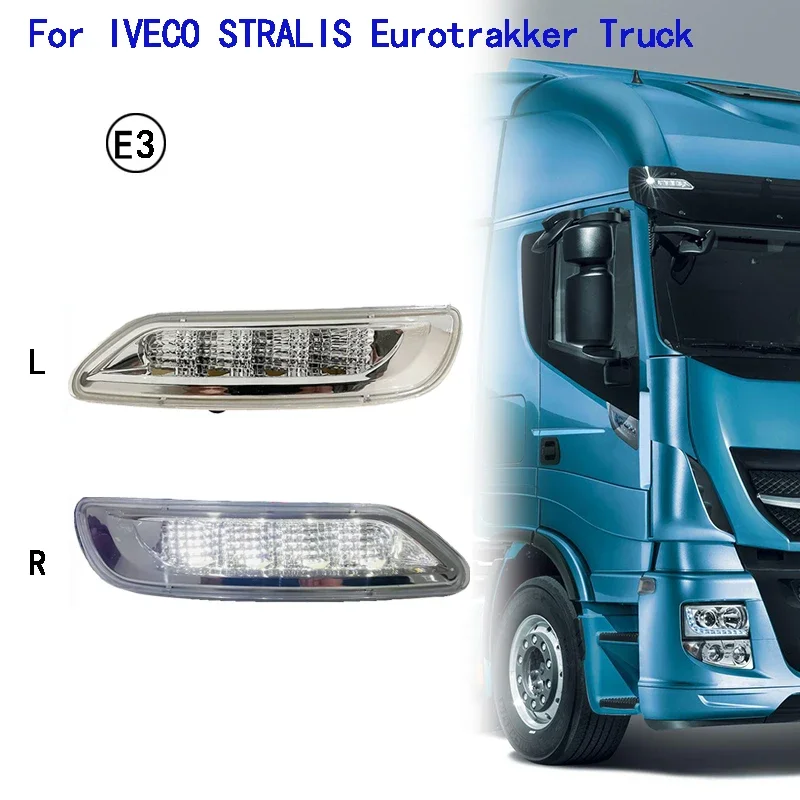 1pcs 24V LED lâmpada de viseira solar para lâmpada de viseira solar de caminhão IVECO STRALIS eurorakker 5801546522 5801546548