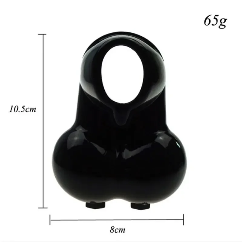 Male Scrotum Restraint Penis Ring Squeeze Ring Chastity Cage for Men Ball Stretcher Enhancer Time Delay Toys for Man Sex Toys