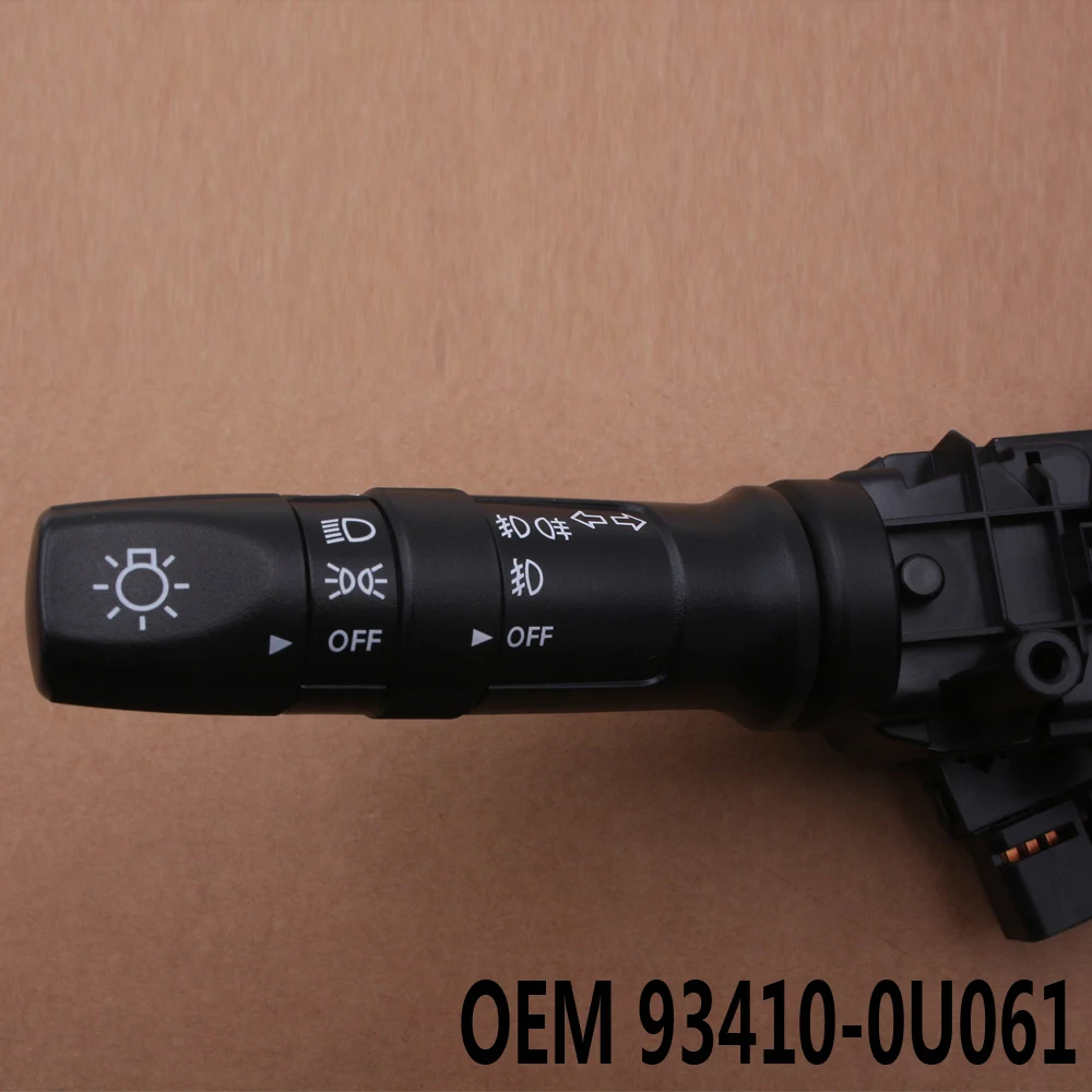 Headlight Fog Light Signal Switch Indicator for Hyu-ndai Accent 2014-2017 Ki-a Picanto 2011-2017 Part Number 93410-1Y111