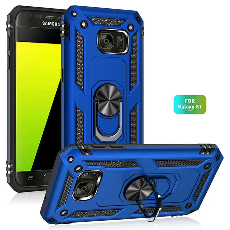 

Чехол для Samsung Galaxy S7 с магнитным кольцом и подставкой, чехол для Samsung Galaxy S7 GalaxyS7, SM-G930F, чехол, fundas