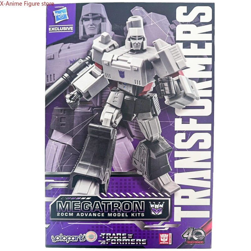 

В наличии Hasbro Transformation Megatron G1822 Предварительно собранные фигурки, модель игрушки, 20 см, наборы моделей робота Advance, подарок для мальчика