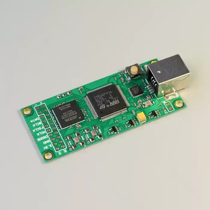 Nvarcher USB Digital Interface, PCM1536 DSD1024 Compatible with Amanero Italy XMOS to I2S Audio Converter