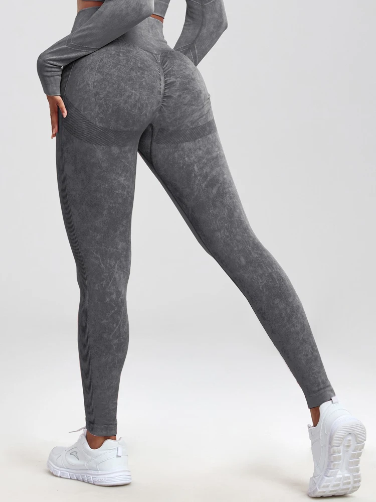 SVOKOR Leggings Fitness lavati per le donne pantaloni da allenamento senza cuciture elastico Butt Lift ciclismo abbigliamento sportivo stretto abbigliamento da palestra abbigliamento Casual