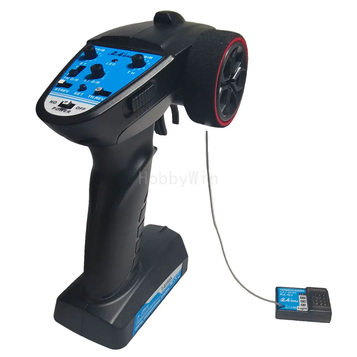 TX T8192A +RX -G3 3채널 2.4G 무선 조종 세트 RC 레이싱카 버기 트럭 스피드 보트 선박 요트