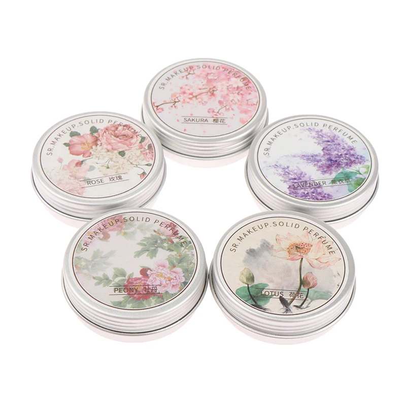 Women Solid Perfume Portable Balm Long-Skin Fragrance Fresh And Elegant Women Solid Perfume Body Aroma Gift