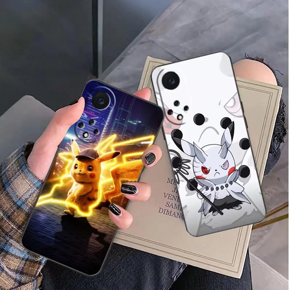 P-Pokemon P-Pikachu Phone Case For Huawei NOVA Y90 Y70 Y61 11 10 9 9 Plus 8 8I 7 7I 6 SE 5 5I 4 3 3I 2 Case Funda Coque Shell