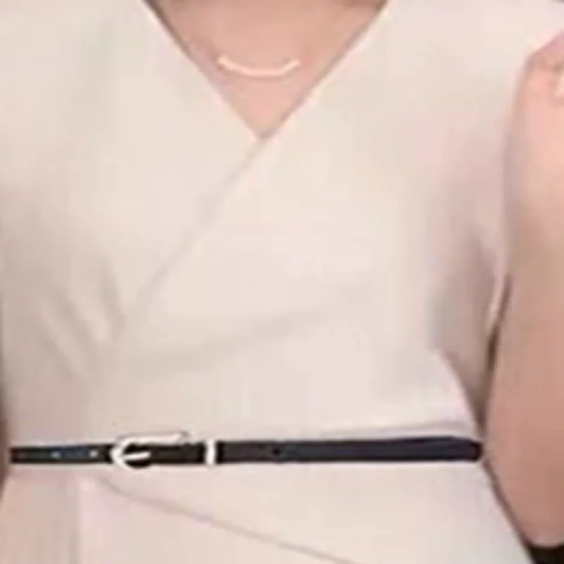 

1 шт., модные черные, белые, серые женские ремни, тонкий узкий пояс с пряжкой, регулируемый ремень, летнее платье, джинсовый ремень, ремни из искусственной кожи