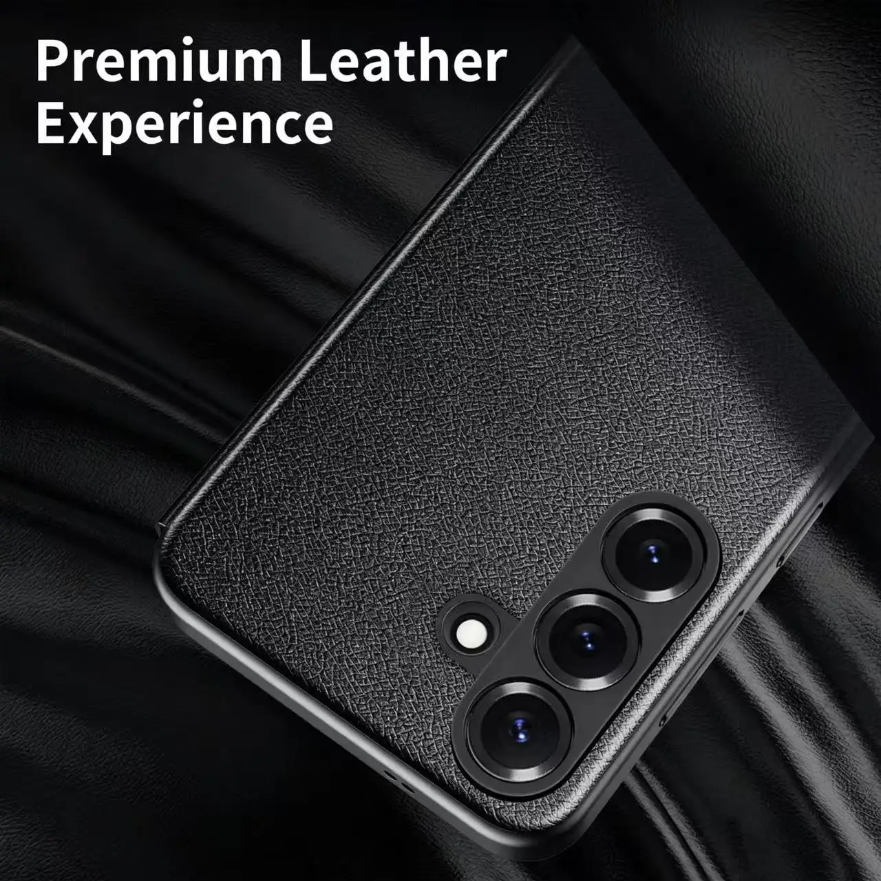 Oryginalne, inteligentne etui z klapką i skórzanym wykończeniem do Samsung Galaxy S26/S25/S24/S23/S22 Ultra A57/A56/A55, z okienkiem umożliwiającym podgląd zawartości ekranu dotykowego, zapewniające ochronę. — zdjęcie produktu 6