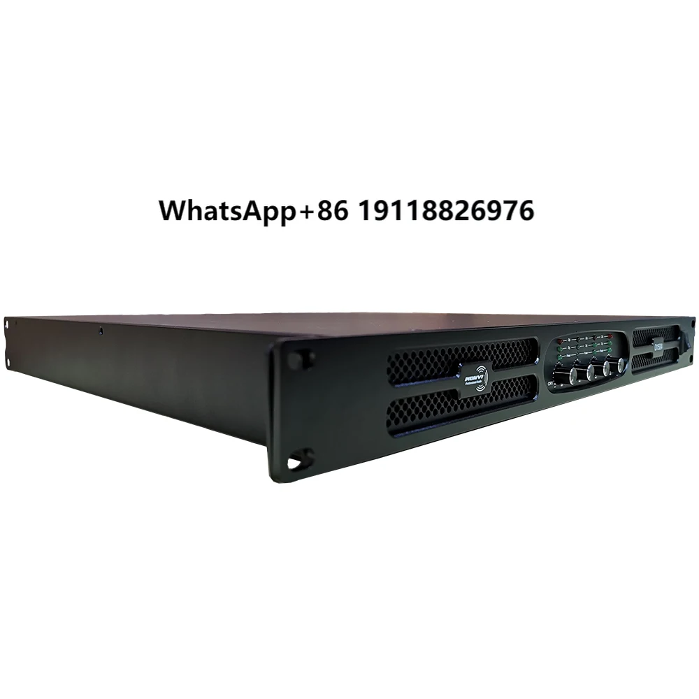 

Hight Quality D1504 Audio Power Amplifier Professional 1500W*4 for Home Use