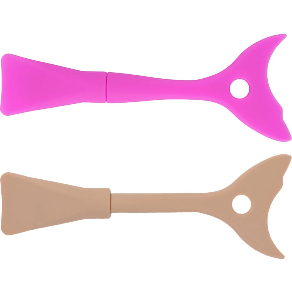 2Pcs Eyelash Shield Tool Silicone Eyeliner Guard Applicator Pads Mascara Eyelash Protectors Eye Makeup Tool for Smooth