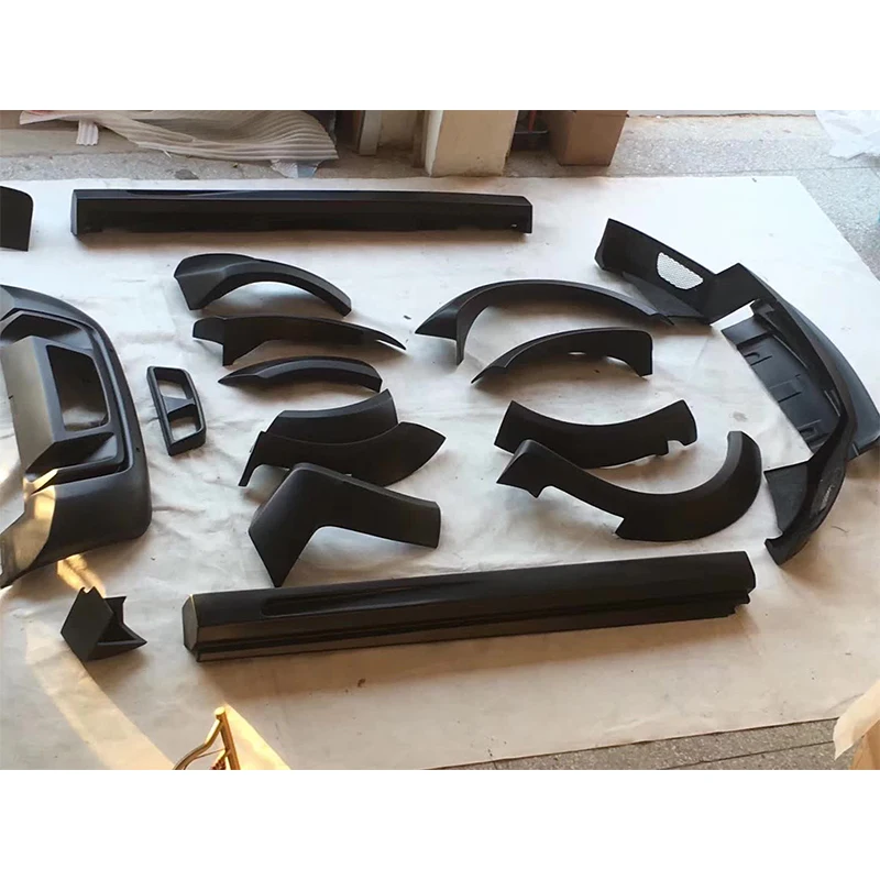 

Runde Resin Material for Range Rover Evoque Upgrade Hamann Style Wide Body Kit Wheel Eyebrow Side Skirt Front Lip Rear Diffuser