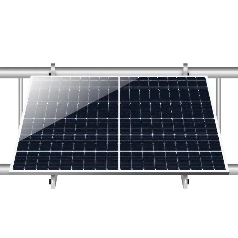 off-grid balcony panel inverter 600W microinverter with panel together solar system