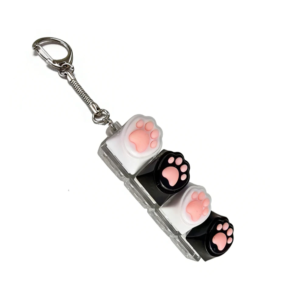 Cute Cat Claw Keychain, DIY Keyboard Accessory