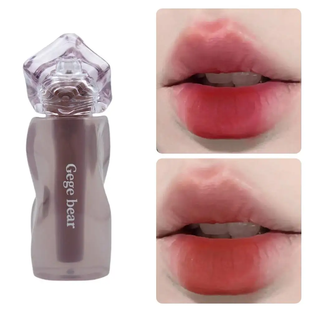 

Gege Bear Pink Cream Mist Lip Mud Matte Velvet Lip Lip Easy Cream Long-lasting Liquid Nude Gloss Color To Glaze Lipstick Pe A6L0