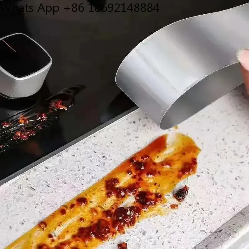 Aluminum Foil Tape Sticker for Mildew Proof Waterproof Oil Proof High Temperature Resistant Kitchen Stove Sink Gap Seam Decor