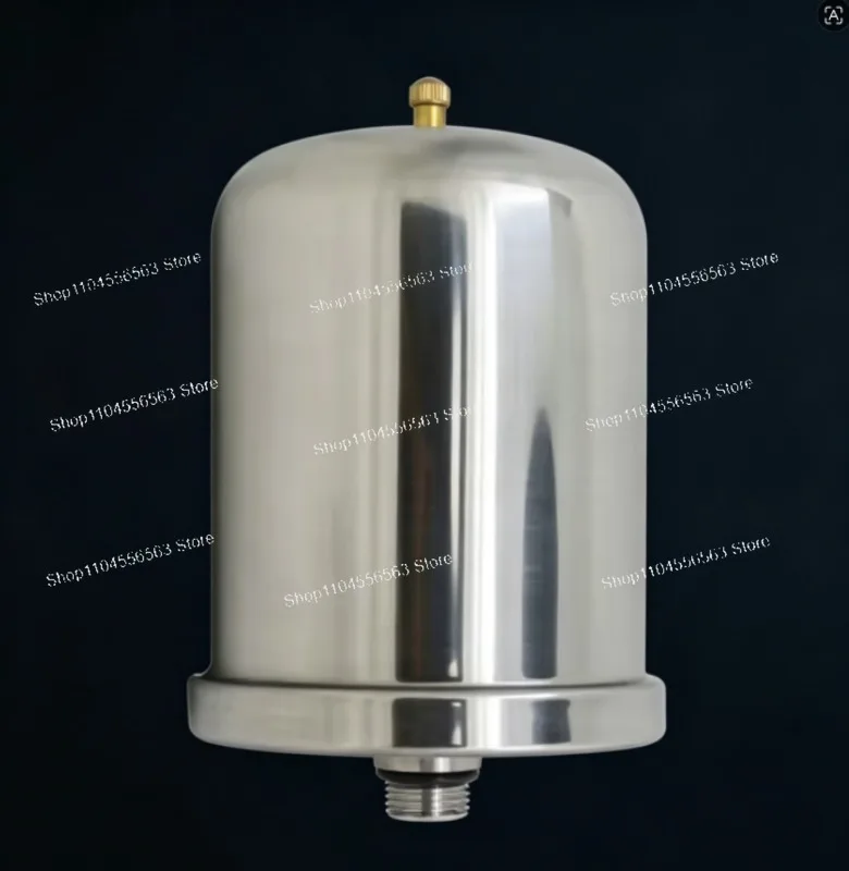 1.5L/2L 304 Stainless Steel Expansion Tank, Diaphragm Pressure Vessel for Self-Priming Pump Hot/Cold Water System Replacement
