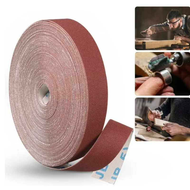 

Рулон наждачной бумаги 6 м 80 150 240 320 400 600 зернистость наждачная ткань шлифовальные абразивные листы для барабанной шлифовальной машины деревообработка автомобильный металл
