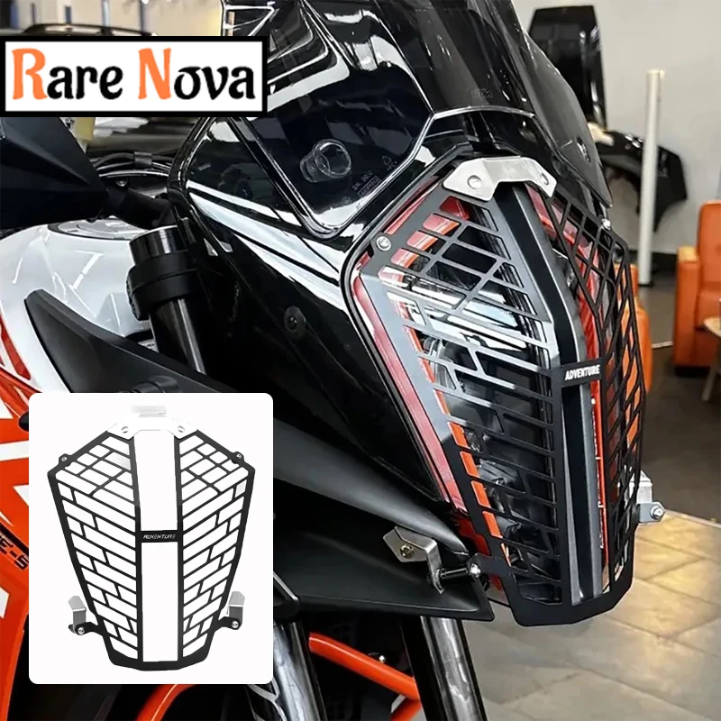 For KTM 1290 SUPER ADVENTURE S/R MOTORCYCLE MODIFICATIONS HEADLIGHT PROTECTOR 2017-2020 LIGHT COVER