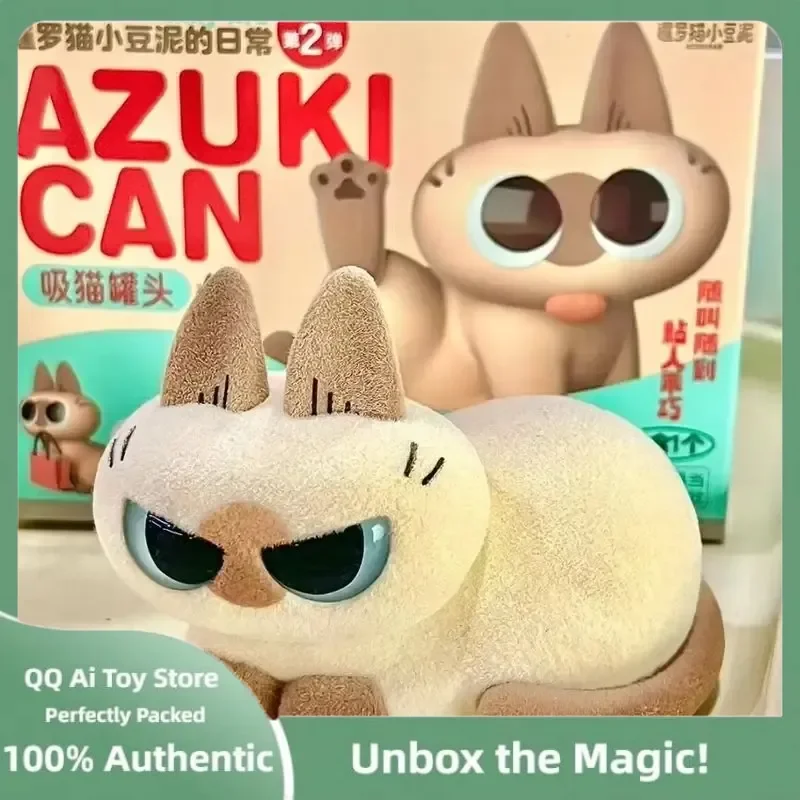 

Подлинная Azuki Can Azukisan’S Daily Life 1 и 2nd Series слепая коробка сиамский кот Kawaii модель Caixa Sorpresa Brithday подарки для детей