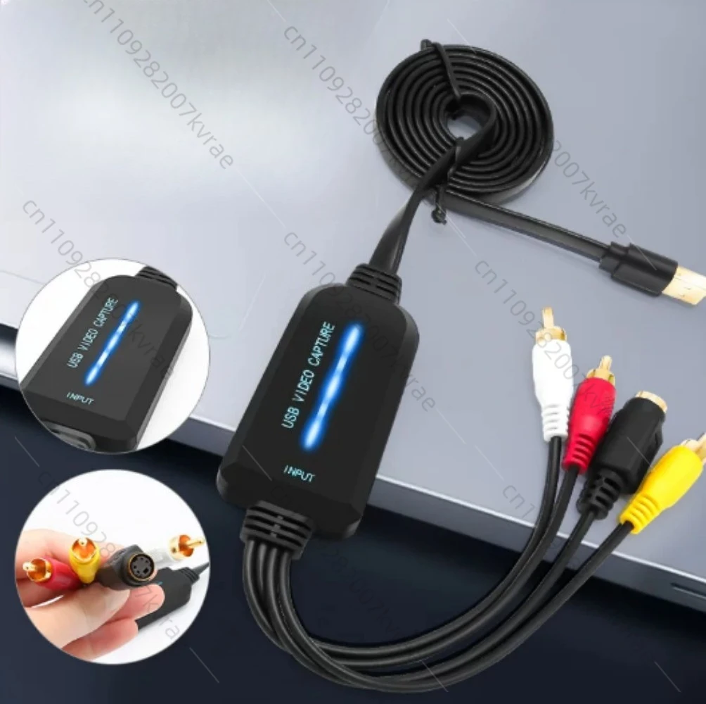 To Digital Converter Support 7/8/10VHS To Digital Converter USB 2.0 Video Converter Card VHS VCR