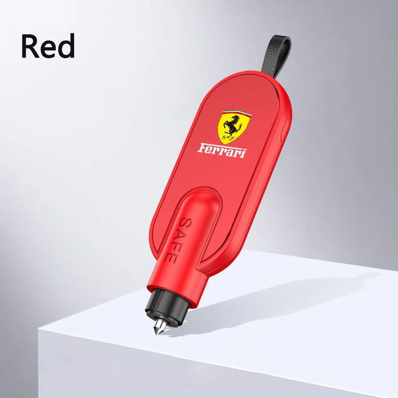 مطرقة أمان صغيرة محمولة ملحقات قواطع نافذة السيارة لفيراري 308 GT4 328 GTB GTS F355 360 مودينا F8 F430 458ltalia 488 #5