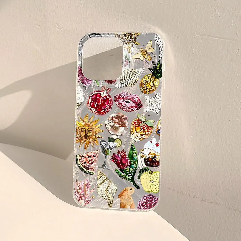 Luxury Retro Collage Silicone Phone Case For Xiaomi Redmi Note 14 13 12 11 10 Pro Plus 5G 12 14C 13C Shockproof Cover TPU Cases - view 2