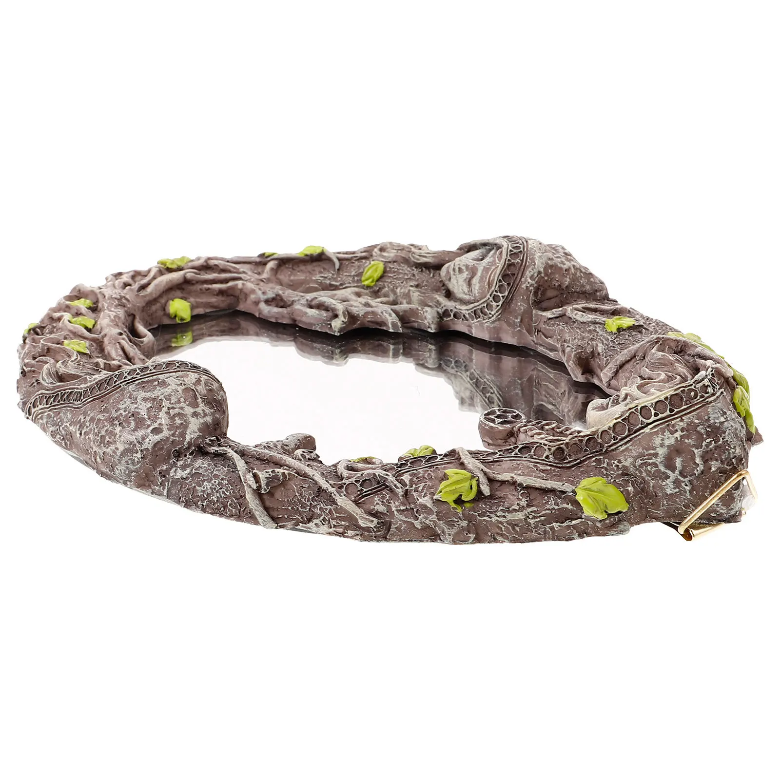 مرآة مكياج كلاسيكية لطيفة لمكتب الطاولة وخزانة الملابس وسطح عاكس شفاف ومرآة عرض لسطح المكتب لغرفة النوم #5