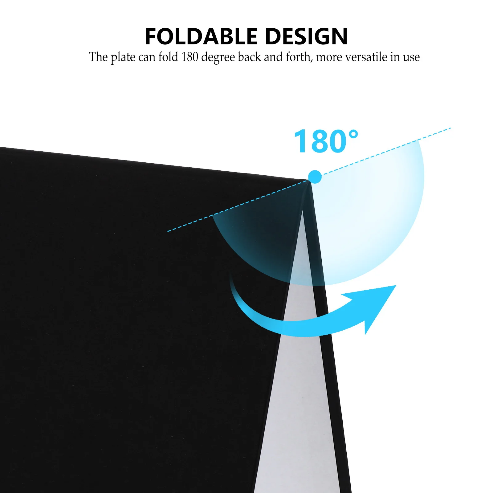 

Foldable Light Reflector Board Multipurpose White Silver Black Side Photography Accessory for Still Life Jewelry Cosmetics Food