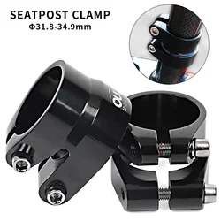 31.6/34.9mm Bicycle Seatpost Clamp Double Fixation Aluminum Alloy Quick Release MTB Road Bike Seat Clamps Cycling Accessories