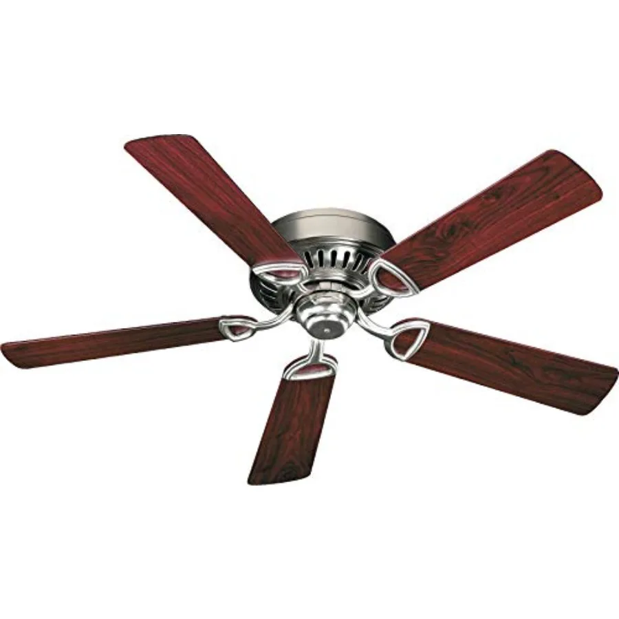 

Transitional 52-inch Ceiling Fan from Medallion Collection in Pewter Nickel and Silver Finish Ideal for Living Rooms Bedrooms a