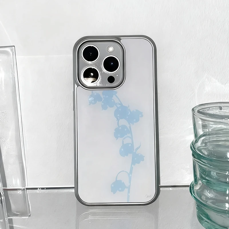 INS модный чехол для телефона Fairy Tale Star Wind Chime Flower для iPhone 17 Promax 17Air 16 E 15 14 13 11 12 Pro Max Plus матовый чехол