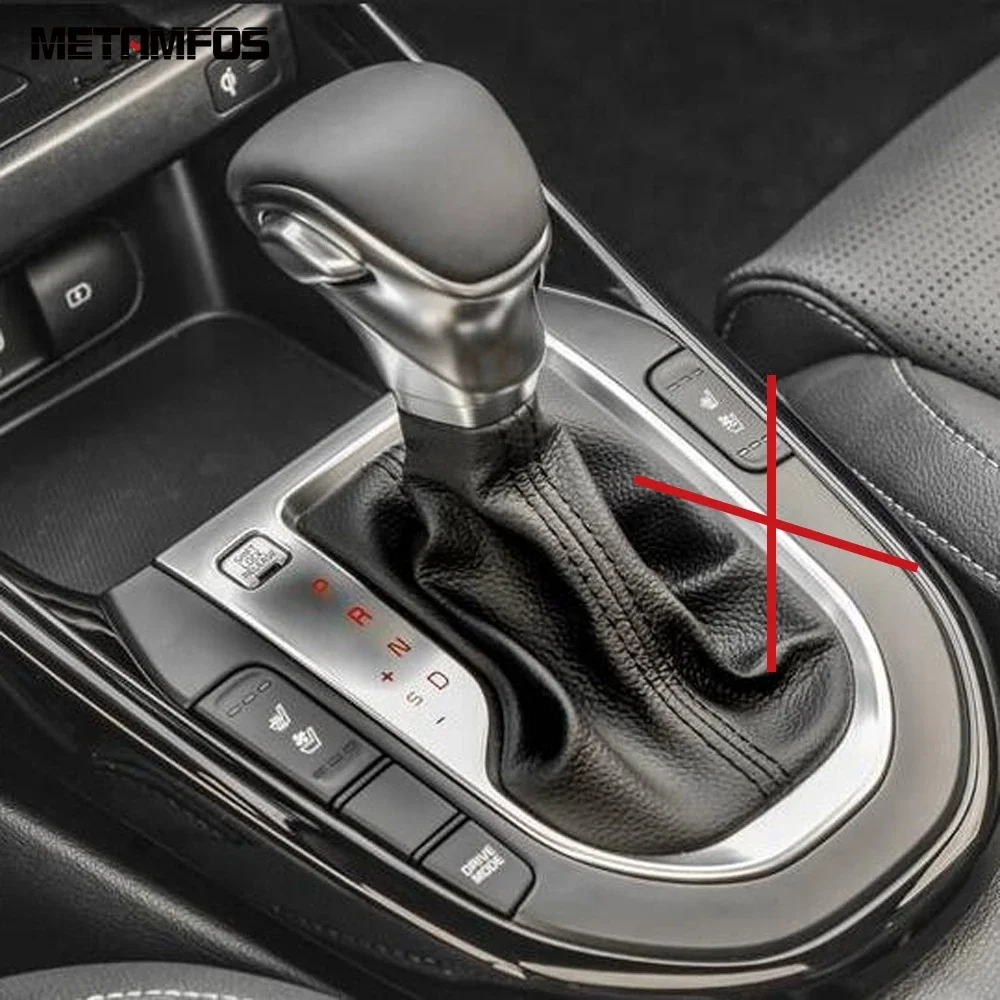 For Kia Forte Cerato k3 2019 2020 2021 Carbon Fiber Gear Shift Box Panel Cover Trim Decoration Frame Accessories Car Styling