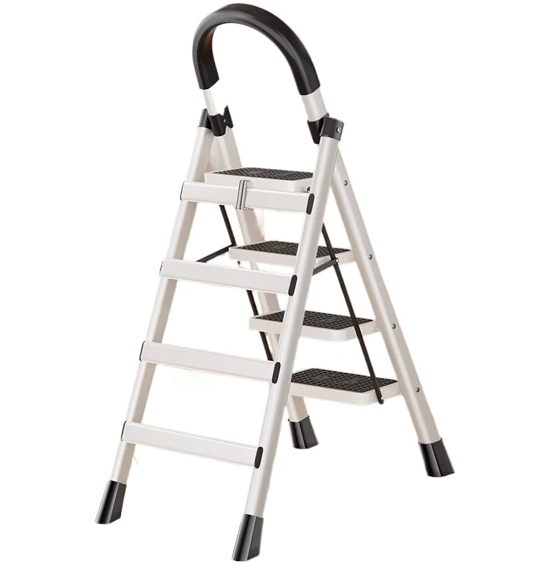 

Лестница для домашнего использования, складная многофункциональная стремянка, утолщенная телескопическая лестница-стремянка двойного назначения из сплава