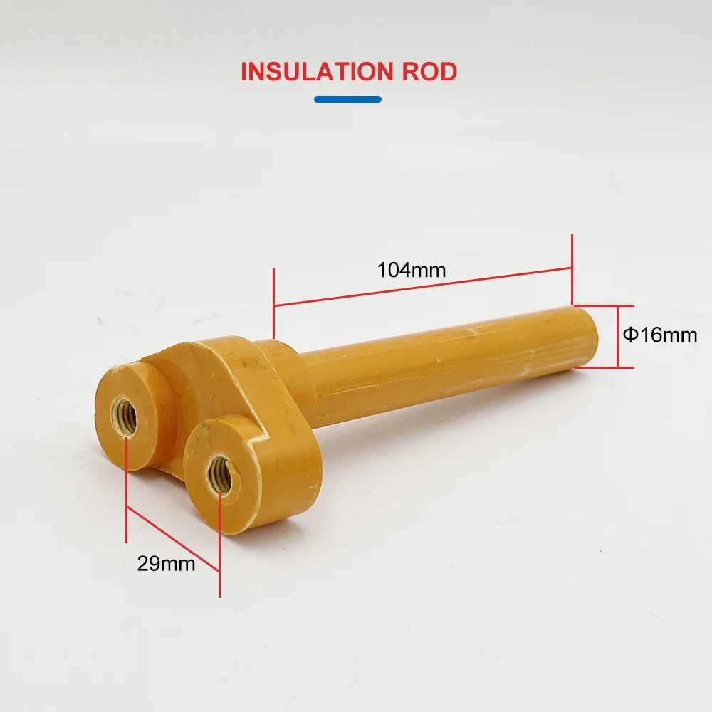 Jumpasit 45A 8x22 Carbon Brush Holder Aluminum Head Herringbone Holders with Thick Conductive Wire Assembly 16mm Shaft J204 J164