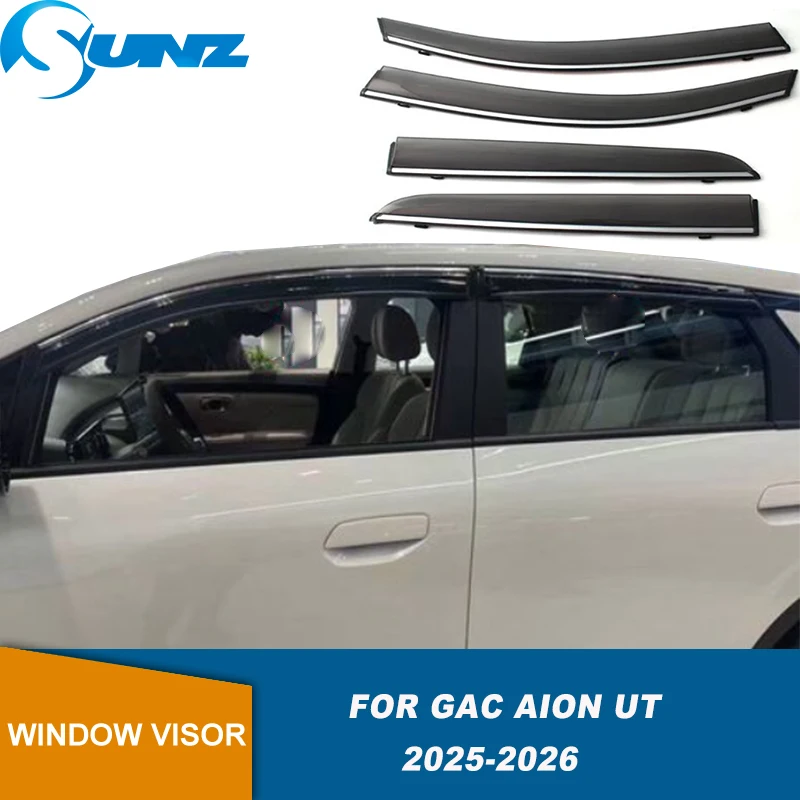 

Car Side Window Deflector Window Visor For GAC Aion UT 2025 2026 Car Weathershield Sun Rain Guard