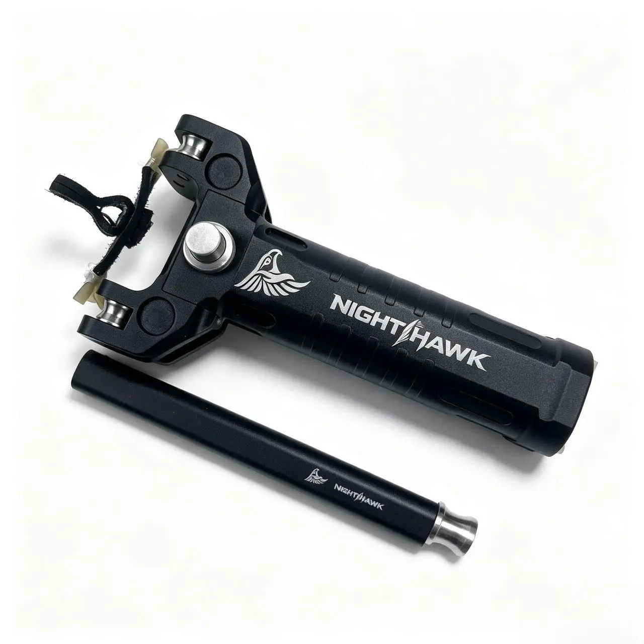 Outdoor Portable EDC Creative CNC Aluminum Alloy Nighthawk Automatic Loading Wheel Rapid Shooting Toy Tool