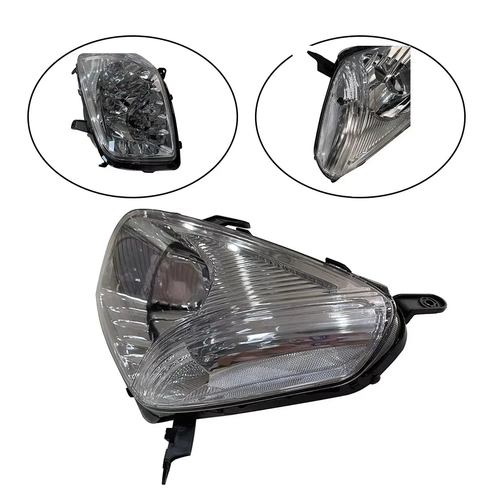 Car Crystal Headlight For Toyota RAV4 RAV-4 ACA21 Second Generation Headlamp A Pair 2000 2001 2002 2003 Far and Near Light