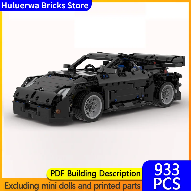 

Любимые фильмы, модель скоростного гиперкара MOC, строительные кирпичи 350Z JDM, спортивный автомобиль, модульная технология, праздник, сборка, детские игрушки