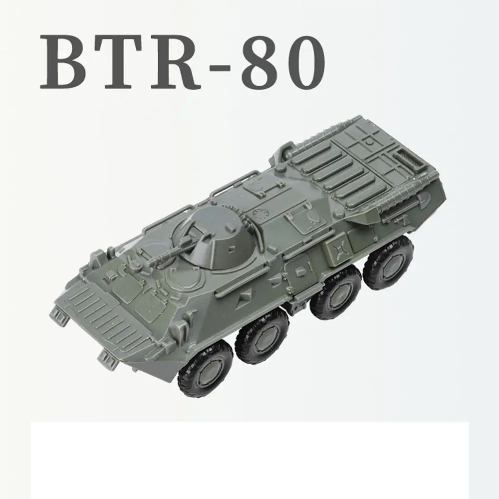 Educacional 1:72 caminhão tanque de exibição estática tanque blindado brinquedos de plástico kits de construção de modelo