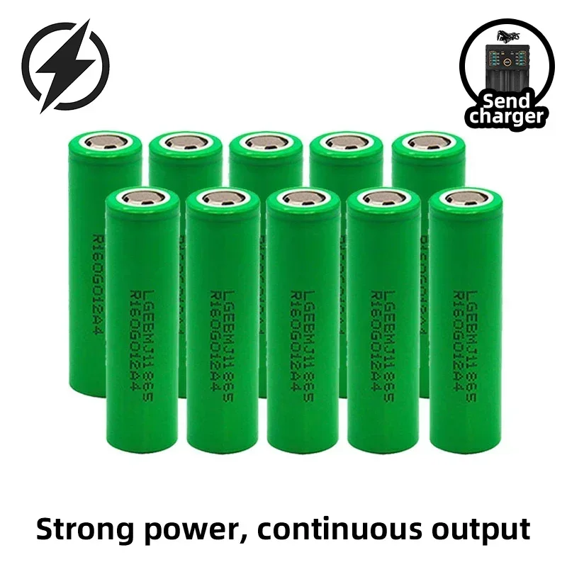 2024 New Original Real High Capacity 18650 Battery 18650  Power Battery Current Lithium Rechargeable Batteries