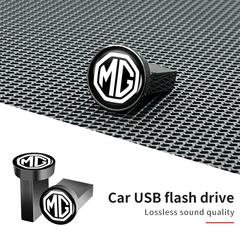 Car 16/32/64GB USB Flash Drives Mini Memory Stick Plug Accessories For Morris Garages MG 3 5 6 7 HS ZS GS Hector TF GT ZR RX5 RX