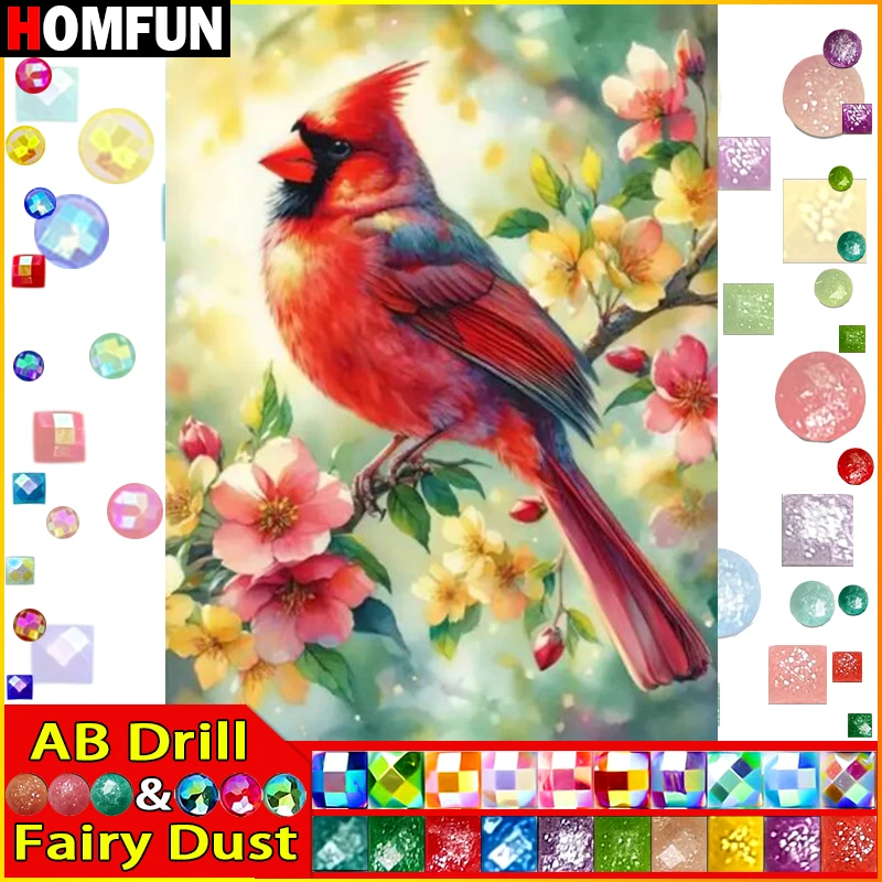 HOMFUN Fairy Dust AB DIY 5D Diamond Painting 