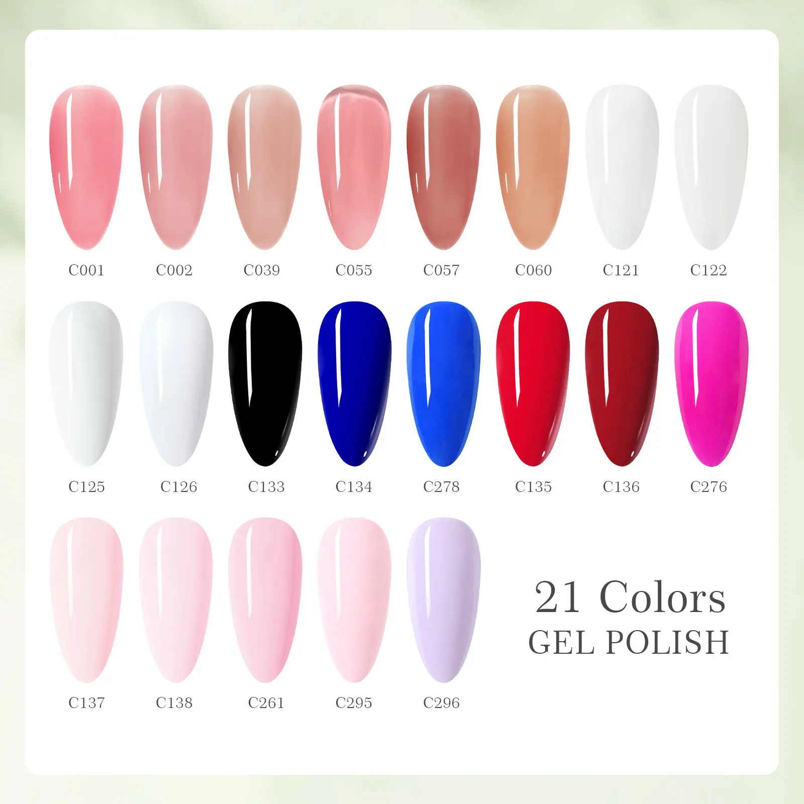 CANNI 16ml Gel-Nagellack, ablösbarer UV-LED-Nagellack für den Salongebrauch, TPO-frei, langanhaltend, hochpigmentiert, Nagelkunst-Lack – Detail 6