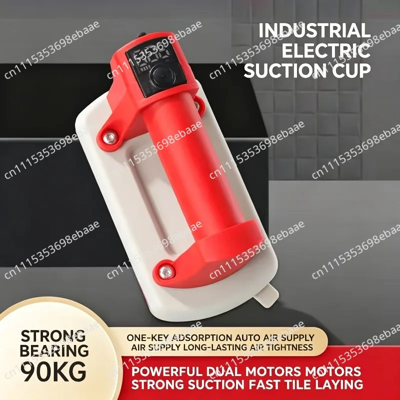 Electric Auto-Inflation Suction Gripper Lifter with Powerful Pump for Tile Glass Panel Handling Tool